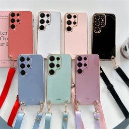 Coque de téléphone en silicone pour Samsung compatible modèles S23 S22 S21 Ultra S20 FE Note
