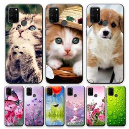 Jolie coque de protection en Silicone souple pour Honor 9A étui mat pour Huawei Honor 9A