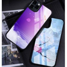 Coque de téléphone en caoutchouc motifs de fleurs de cerisier à la mode pour iphone 11 12 13 Pro