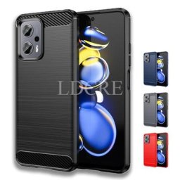 Coque de protection en Silicone TPU pour Xiaomi étui mince en Fiber de caoutchouc pour POCO X4 GT
