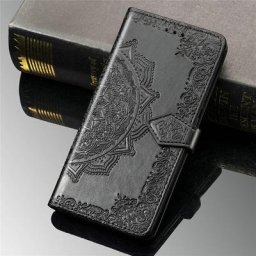 S21 S 22 Ultra S23 Mandala cuir fente pour carte portefeuille Coque pour Samsung S20 FE étui à rabat