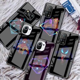Coque Neon Marvel pour Xiaomi Mi Pheadphones Bery NDavid M3 F3 coque de téléphone pour Redmi Note