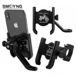 SMOYNG-Support de Téléphone en Alliage d'Aluminium pour Moto GPS Invite réinitialisation de