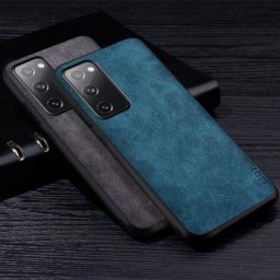 Étui en silicone pour Samsung Galaxy S20 Plus Ultra S20 FE housse de protection souple en cuir uni