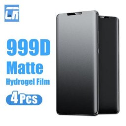 Protecteur d'écran 4 pièces Film souple mat en Hydrogel pour Huawei Mate 50 Pro 40E 50E P50E P50