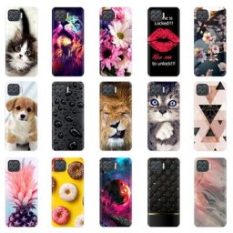 Coque arrière en silicone Tpu souple pour OPPO A93 6.53 pouces étui de protection antichoc