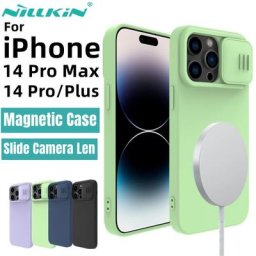 NILLKIN-Étui magnétique pour iPhone 14 Pro Max coque CamShield PC 256 support Mag-Safe couvercle