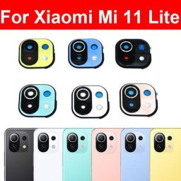 Couvercle en verre d'objectif de caméra arrière pour Xiaomi Mi 11 Lite 4G 5G grand objectif et