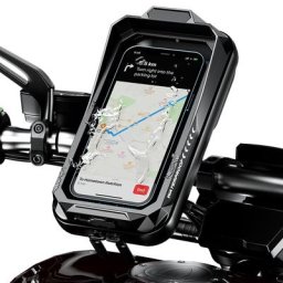 Support de téléphone étanche pour moto et vélo étui de montage pour téléphone portable base