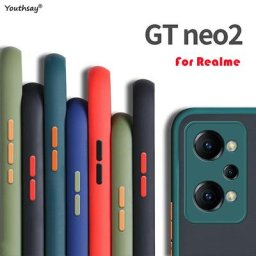 Coque de protection translucide pour téléphone Realme pare-chocs pour Realme ightNeo2 2 GT2 C21