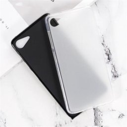 Coque noire pour Lenovo ZUK Z2 Plus couverture arrière en silicone TPU souple housse antichoc pour