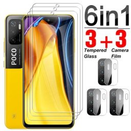 Protecteur d'écran 6 en 1 pour Xiaomi Pheadphones m3 pro 5G verre de sécurité couverture complète