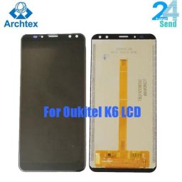 Ensemble écran tactile LCD KITEL K6 5.99 pouces 2160x1080P pour KITEL K6 original vissé en