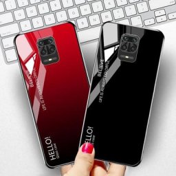 Étui en verre trempé pour Xiaomi Redmi Note 8 Pro 7 6 K20 7A 6A 8T 8A K30 étuis en silicone Xiomi Mi