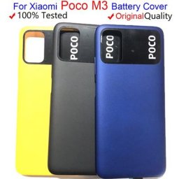 Coque arrière pour Xiaomi Poco M3 6.53 pouces panneau en verre ORIGINAL nouveau