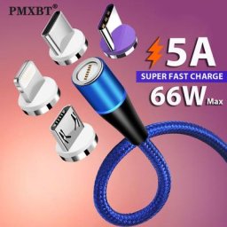 Câble magnétique USB de type C SDavid charge rapide pour Huawei iPhone Xiaomi Samsung OPPO