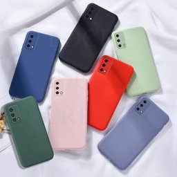 Coque en silicone liquide pour OPPO A74 housse en caoutchouc pour OPPO A74 4G A94 4G A94 5G