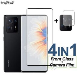 Protecteur d'écran pour Xiaomi Mi Mix 4 Film de protection en verre trempé pour appareil photo