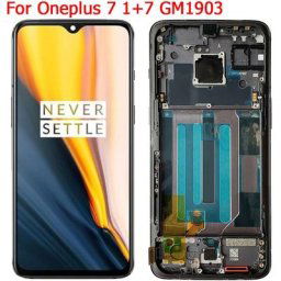 Écran Tactile LCD avec Cadre de 6.41 Pouces Pièces d'Origine pour Oneplus 7 GM1900 GM1901 GM1903