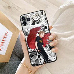 Coque de téléphone en verre et silicone Tokyo Ami Keigo Hawks My ForeAcademia coque de protection