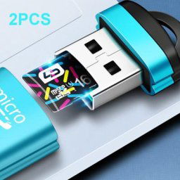 Adaptateur de carte mémoire Micro SD USB 2.0 haute vitesse pour ordinateur de bureau et portable