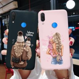 Coque arrière souple en silicone pour Huawei Nova 3 i 3i étui super spinal bébé filles mode 256 P