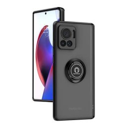 Coque de téléphone avec anneau magnétique en métal étui arrière pour Motorola Moto Edge 30 Ultra 30