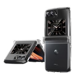 Coque blindée rigide de couleur Pure pour MOTOROLA MOTO Razr 2022 étui pliable à charnière