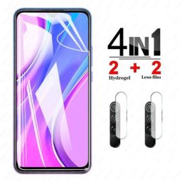 Protecteur d'écran pour xiaomi Redmi 9 Film souple en Hydrogel verre trempé