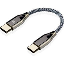 OKCSC-Adaptateur audio OTG pour iPhone 12 Pro Max 11 X câble de type C HiFi radiateur portable