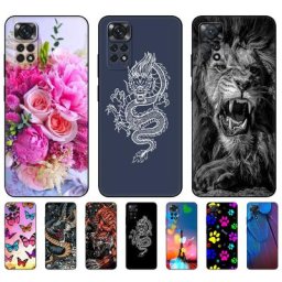 Coque arrière en silicone tpu pour Xiaomi compatible modèles Redmi Note 11 Pro 5G 11S plus 4G