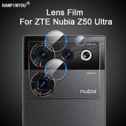 Protecteur d'objectif de caméra arrière pour ZTE Nubia Z50 Ultra HD 6.8 pouces Film de protection