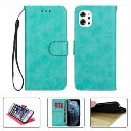Étui portefeuille à rabat en cuir pour LG Q92 5G 6.67 pouces housse de protection de haute qualité