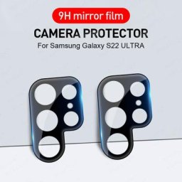 Verre de protection d'objectif incurvé pour Samsung Galaxy S22 S22 Ultra étui de protection