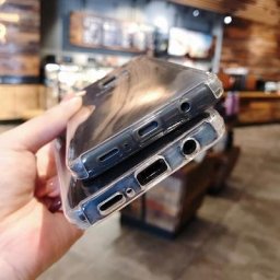 Coque de protection complète à 360 ° en TPU souple pour Samsung Galaxy compatible modèles S8 S9