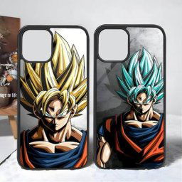 Coque de téléphone D-Dragons IkGokus coque arrière PC et TPU pour Apple iPhone 14 Pro 13 11 12