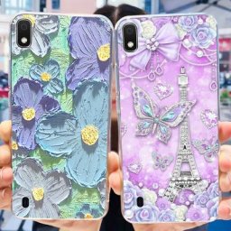 Pour Samsung Galaxy A10 Téléphone Cas SM-A105F Mode Peint Souple Silicone TPU Couverture Pour
