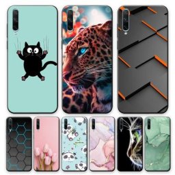 Coque de protection souple en Silicone TPU 6.3 pouces noir pour Huawei Honor 30i