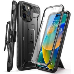 Coque intégrale et robuste pour iPhone 14 Pro 6.1 pouces (2022) étui avec protection d'écran