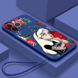 Disney-Coque de téléphone Alice mignonne pour Apple iPhone ULliquide coque Candy coque Capa 14