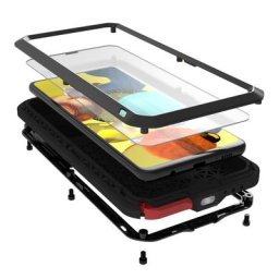 Armor RapDuty-Coque de protection en métal précieux étui original injuste 360 pour Huawei P40 P30