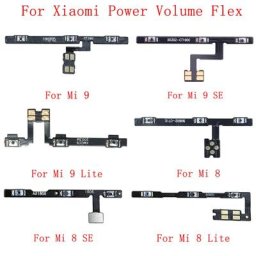 Câble flexible de rechange pour Xiaomi Mi 9 9 SE 9 Lite 8 8 SE 8 Lite 8 Pro bouton latéral de