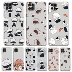 Coque de téléphone transparente Anime Jujutsu Kaimple coque mignonne pour Samsung Galaxy A51 A71