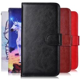 Étui portefeuille à rabat en cuir pour Huawei Honor 8 S 8 S 5.71 '' Coque pour Huawei 8X 8C pour