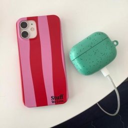 Coque de téléphone avec dessin à rayures tordues coque rigide mode Ins coréenne iPhone 14Pro