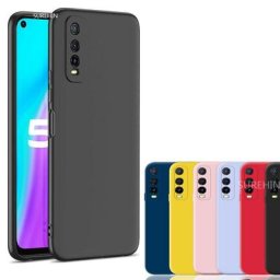 Coque de protection en Silicone souple pour VIVO Y20 Y11S Y12S noir violet rouge bleu rose