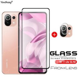Protecteur d'écran en verre pour Xiaomi Mi 11 Lite 5G NE couverture complète film Guatemala