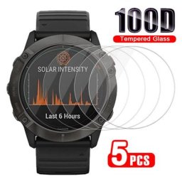 Protecteur d'écran en verre trempé pour Garmin Fenix 7 6 6S 6X 5 5s Vivoactive 3 Forerunner 945 955