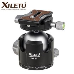 XILETU – tête de trépied en aluminium LG52 support de vidéo panoramique Center de gravité bas