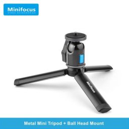 Mini trépied en métal à tête sphérique vis de 1/4 pouces support de brittop de bureau pour Zhiyun